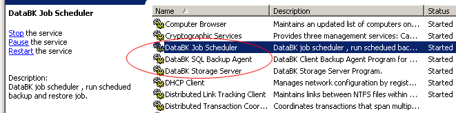 sql backup restore software services